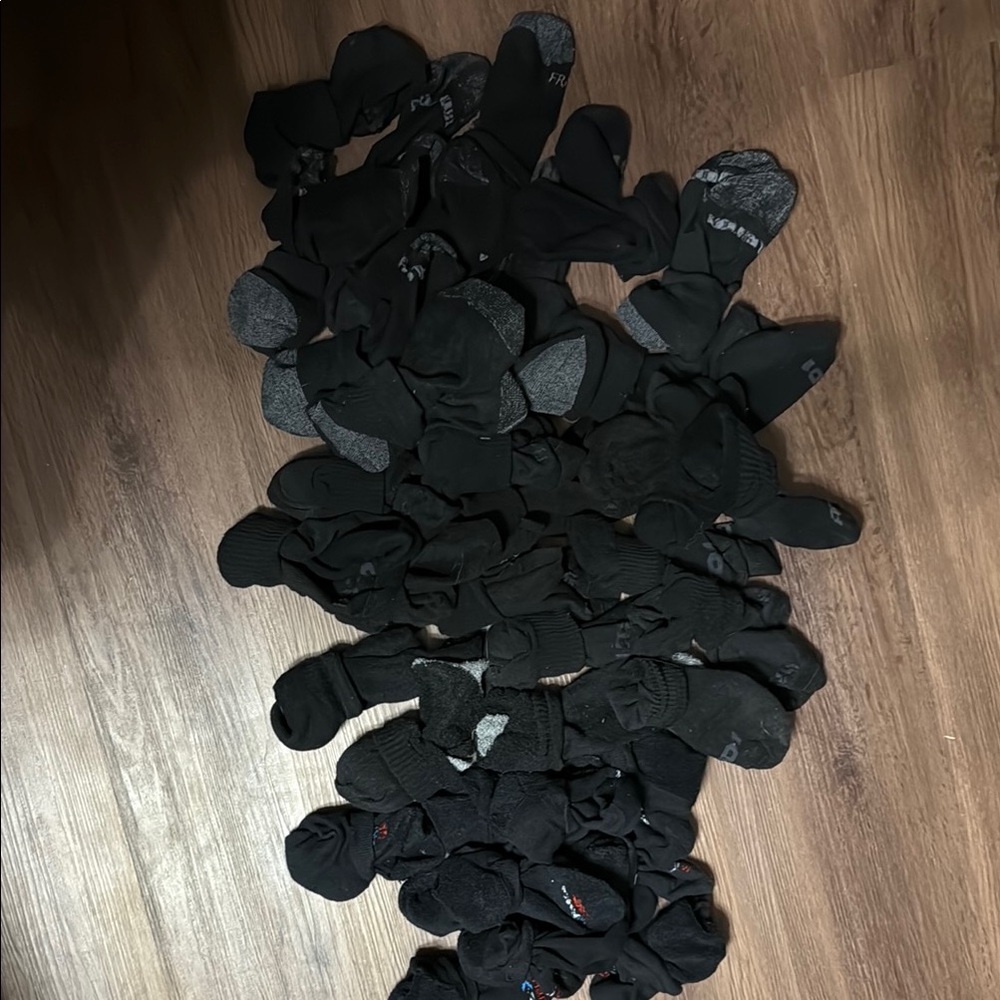 Men's Black Socks Collection
